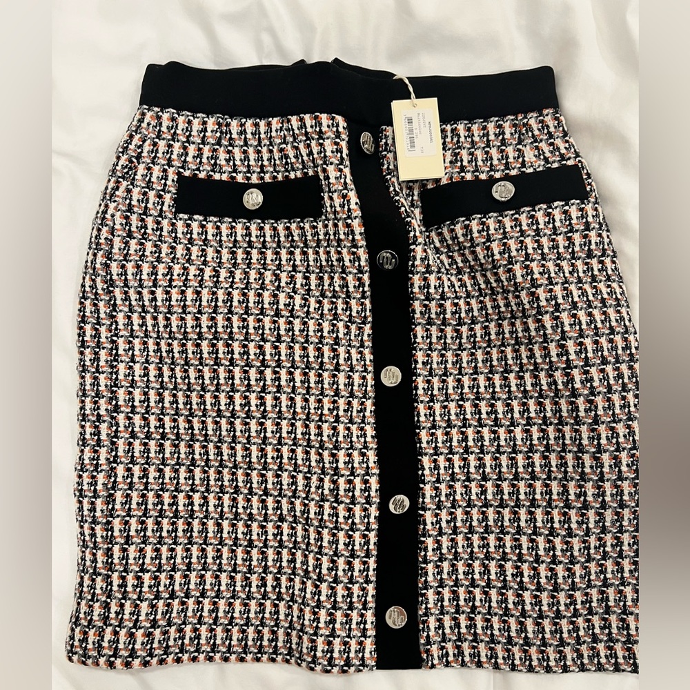Maje *new* with tag tweed skirt size 38